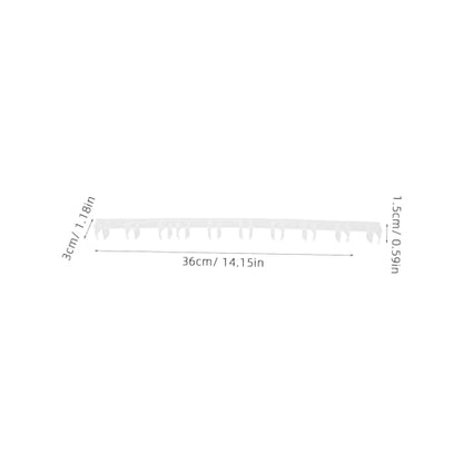 10Pcs Beehive Spacing Strip Durable Plastic Frame Spacers for Beekeeping Essential Tool for Honeycomb Assembly Convenient Beehive Supply for Beekeepers