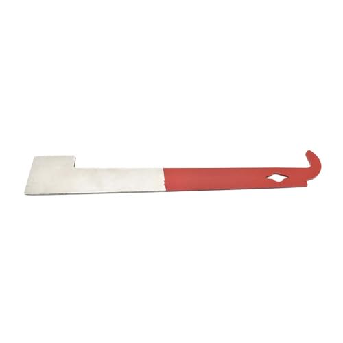 GLHT-REDHOOK Plastic Handle 10-1/2" Long Stainless Steel Hive Tool