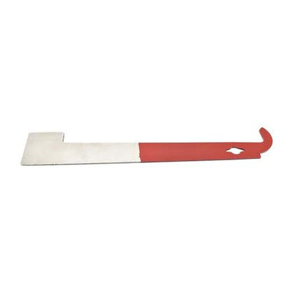 GLHT-REDHOOK Plastic Handle 10-1/2" Long Stainless Steel Hive Tool
