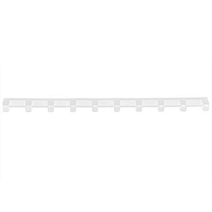 Yosoo Beekeeping Equipment Beehive Frame Strip Transition Clips, Beekeeping Tool, Plastic Spacers, for Smart, with High Strength