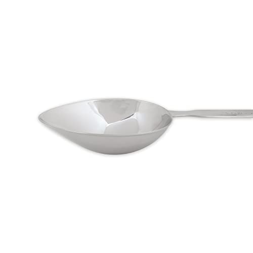 RSVP International Endurance Stainless Steel Measuring Scoop Collection, Oval, 1-Cup - size: Oval, 1-Cup