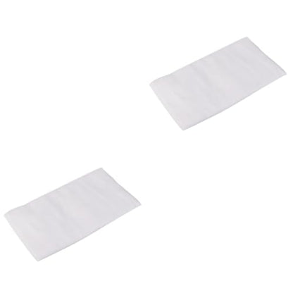 ABOOFAN 2pcs Unbleached Cotton Cheesecloth Reusable Fabric for Cheese Cloth Strainer - color: Whitex2pcs, size: Size 4x2pcs