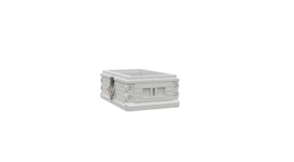 Apimaye Insulated 7 Frame NUC Assembled Medium Super Langstroth Sized Box for Bee Hives with Built in Latches and Handles [NO Frame] (White)