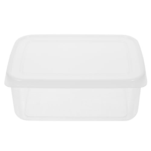 1100ml Food Storage Box with Lid, Kitchen Sealing Container for Cheese and Bread Preservation, Refrigerator and Freezer Safe Bento Holder for Meal Prep and Lunch Storage