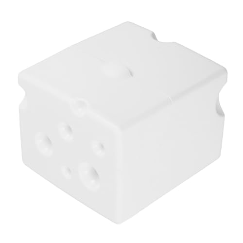Milisten Cheese Storage Box for Fridge 1pcs Abs Plastic Airtight Refrigerator Cheese Saver with Flip Lid Food Fresh-keeping Container for Kitchen Storage