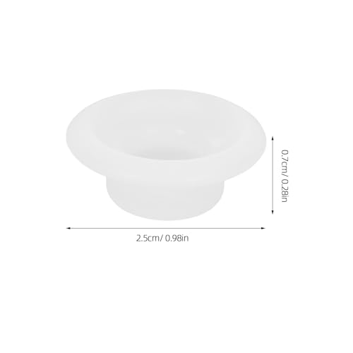 12pcs White Full-cover Sealing Gaskets for Swing Top Bottles, Beer and Soda Bottle Washers Replacement, Leak-proof Flip Cap Seals for Home Brewing and Fermentation