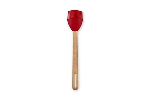 Le Creuset Silicone Signature Basting Brush, Cerise - color: Cerise