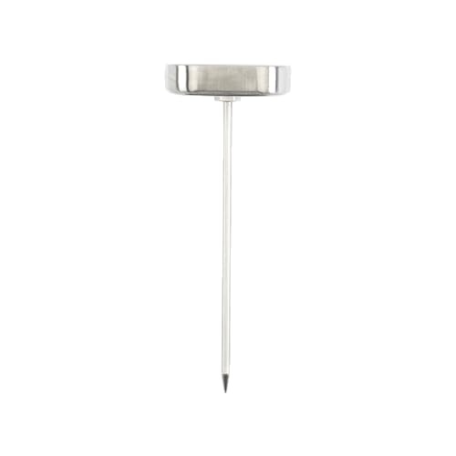 GoodCook Everyday Meat Thermometer with Bi-Directional Dial Shows Temperature and Meat Type Doneness with Stainless Steel Probe, Includes Fahrenheit & Celsius, Silver - style: Meat Thermometer