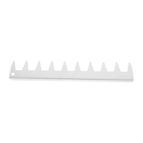 Kisangel Beehive Frame Spacer Tool Stainless Steel Beehive Spacing Tool for Frame Support and Organization Smooth Operation for Inspections for Beekeeping Management