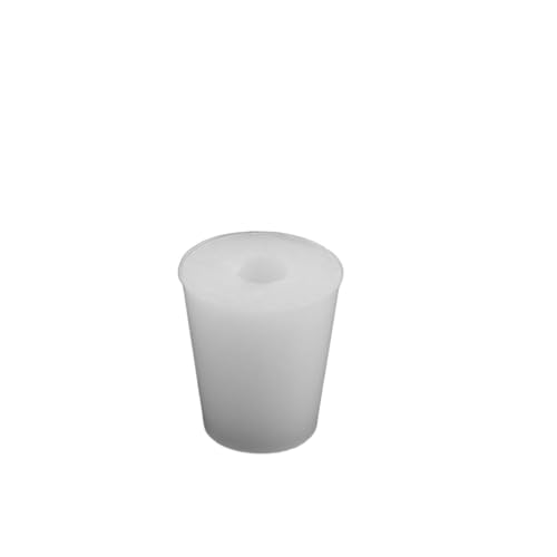 Reusable Silicone Hollow Conical Wine Stopper, Alkali Resistant Glass Bottle Stopper Wide Mouth Tube Stopper(2) - size: 2