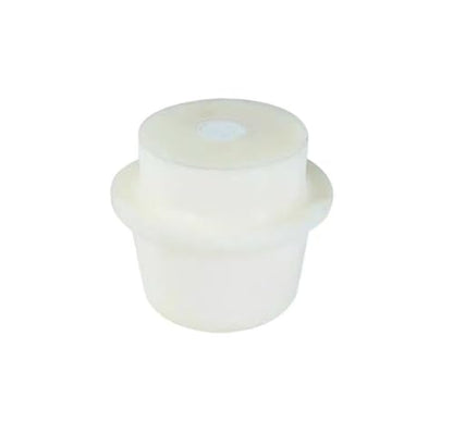 5pcs Laboratory Silicone Bung with Hole Stoppers Airlock Bubbler Triangular Flask Plug Stopper | 48-53mm - color: 48-53mm