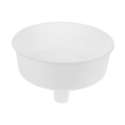 Extra Large Funnel Wide Mouth Sturdy Plastic for Canning Sediment Removal Kitchen Use Reusable