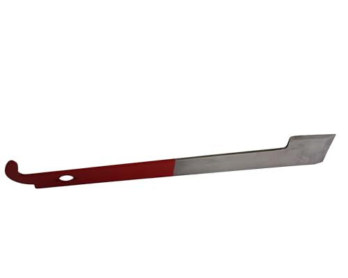 -Professional grade Tempered Steel (40 + HRC) Multifunction Function Hive Tool, large J-hook for prying. Frame Lifter and Scraper,10-1/2-Inch