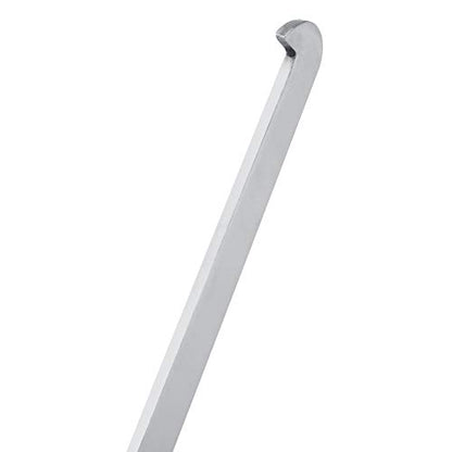 Frame Lifter and Scraper, 12.2 Inch Stainless Steel J Hook Tool Hive Tool, Beekeeping Equipment with Hanging Hole for Beekeepers