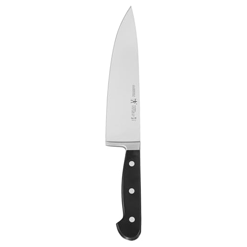 Henckels Classic 8-Inch Chef Knife, Razor-Sharp, German Engineered | Fully Forged Construction Provides Balance with Traditional Triple-Rivet Handles Enables Comfortable Easy Cutting. - style: 8-inch Chef's Knife
