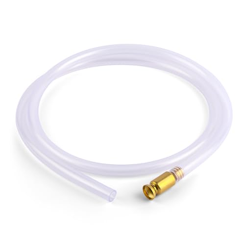 2 Pack - Gas Siphon Hose Pump,Shaker Siphon for Gasoline/Fuel/Water Transfer,Safety Self Priming Hose