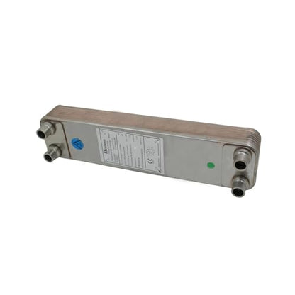 Heat Exchanger, 1/2 Brazed Plate Heat Exchanr Wort Chiller Stainless Steel Material Brewing Chiller Homebrew Wort Chiller 316mm*73mm