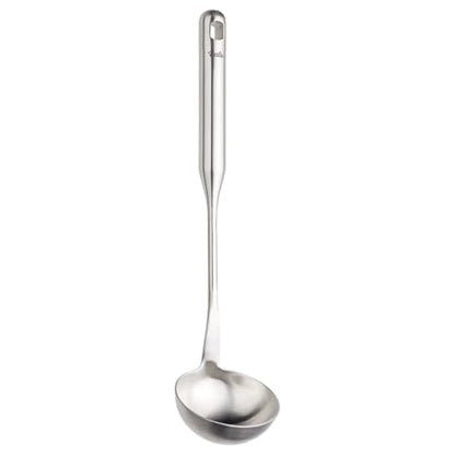 Fissler Essential Soup Ladle, 18/10 Stainless Steel Kitchen Utensil for Soups & Sauces, Ergonomic Handle, Dishwasher Safe