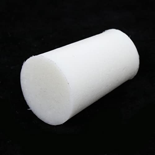 5 Pieces Test Tube Stopper Plugs Silicone Tapered Plugs Rubber Bung Stoppers Bung Leakproof Silicone Flexible Structure Suitable for, White, 22mm