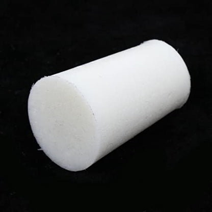 5 Pieces Test Tube Stopper Plugs Silicone Tapered Plugs Rubber Bung Stoppers Bung Leakproof Silicone Flexible Structure Suitable for, White, 22mm