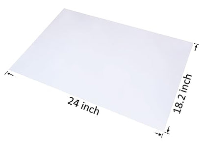 Wowfit 100 CT 18x24 Inch 1.1 Mil Clear Plastic Flat Open Poly Bags – Great for Dough Proofing, Bread Baking, Injera, Food Storage, Jackets, Coats, Pillows, Laundry, and More - size: 18.2"x24"-100pcs