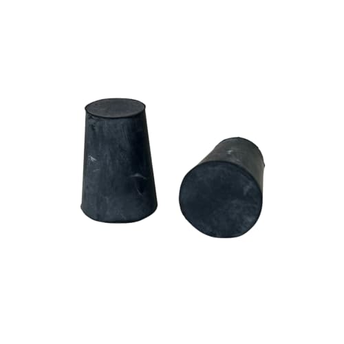 Rubber Stoppers - Size #1 - (Pack of 6) Karter Scientific 216L2 - size: #1, style: PACK OF 6