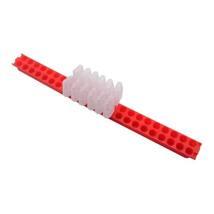 Queen Bee Cage 2pcs Queen Banking Cell Cage with Transport Box Kit Bee Moving Isolator Protection Case Shipping Bar Beekeeping Tools for Beekeeping Supplies(Bar) - color: Bar