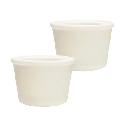 Medium Universal Carboy Bungs-Drilled-Set of 2