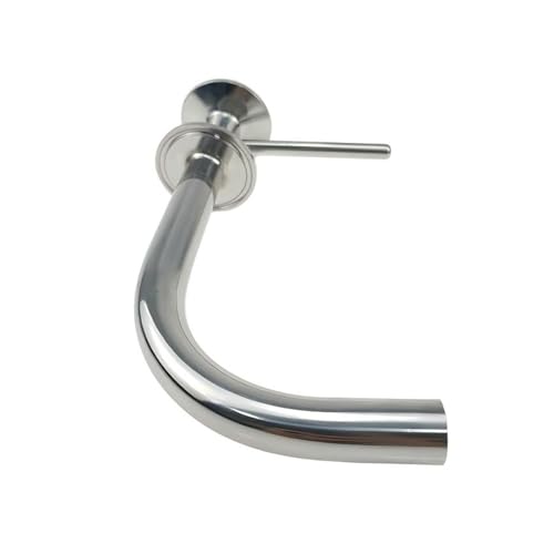 Stainless Steel 3/4" (TC50.5mm) Cloverleaf Pipetting Arm Conical Fermenter Pickup Dip Tube Home Brew Fitting Accessories(B) - color: B