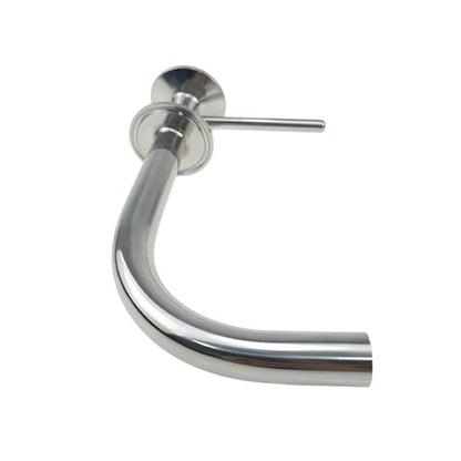 Stainless Steel 3/4" (TC50.5mm) Cloverleaf Pipetting Arm Conical Fermenter Pickup Dip Tube Home Brew Fitting Accessories(B) - color: B