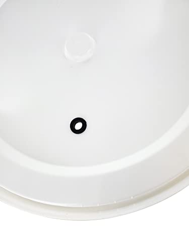 Home Brew Ohio 6.5 Gallon Fermenting Bucket with Grommeted Lid and Twin Bubble Airlock