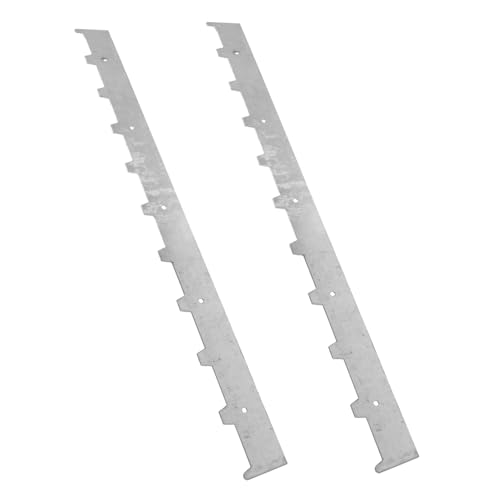 HANABASS 6pcs Beehive Frame Spacer Metal Divider for Beekeeping Lightweight and Easy to Install Honeycomb Hive Support Tool