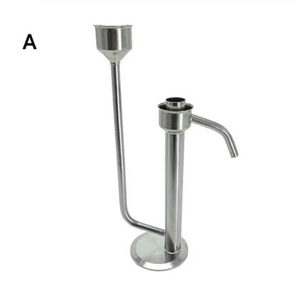 Moonlight Distiller Parrot - 275mm Stainless Steel Fermentation Kit, Homebrew Alcohol Distilling Equipment 1pc(A) - size: A