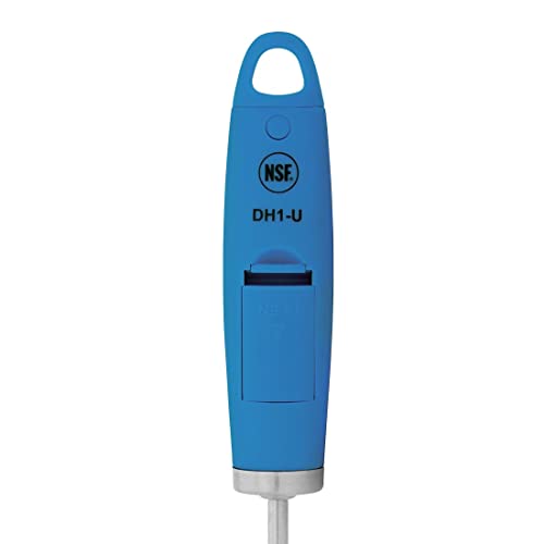 Escali DH1 Gourmet Digital Meat Thermometer with Extra Long Probe, NSF Certified, Blue - color: Blue
