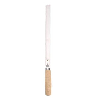 Gugxiom 2PCS Honey Uncapping Cutter with Wooden Handle, Stainless Steel Beekeeping Honey Extraction Knife for Bee Frames