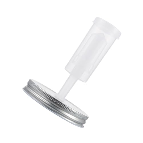 Fermenting Lids and Mason Jar Pickle Lid Set 87mm Diameter with Airlock Fermenter for Wide Mouth Jars Home Kitchen Canning Accessories Random Color