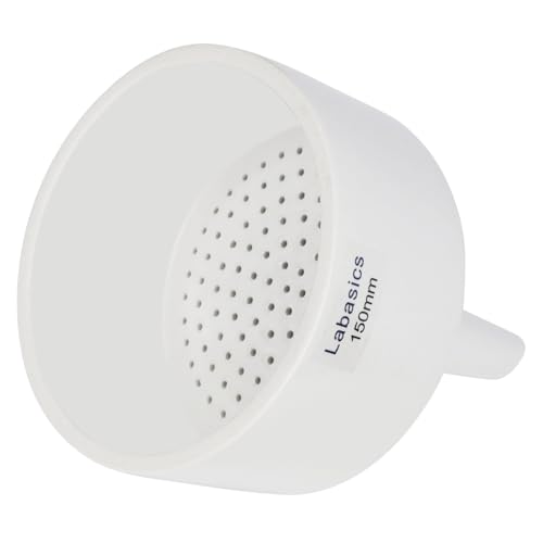 Labasics Porcelain Buchner Funnel 150 mm, Porcelain Buchner Filter Funnel OD 15 cm ID 13.5 cm for Laboratory - size: 150 mm