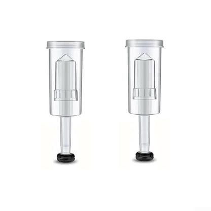 2PCS 3-Piece Brewing Air Lock Beer Wine Brewing Air Locks with Silicone Grommet for Preserving Brewing Making Wine