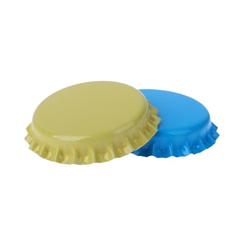 100Pcs Caps Homebrew Beer Caps Craft Beer Bottling Caps Oxygen Absorbing Seal Caps for DIY Home Brewing Beer Tool(Purple) - color: Purple