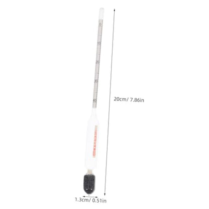 ULTECHNOVO 6pcs Sugar Hydrometer for Accurate Measurement of Liquid Sugar Content and Juice Triple Scale Gauge for Home Brewing Syrup Making and More