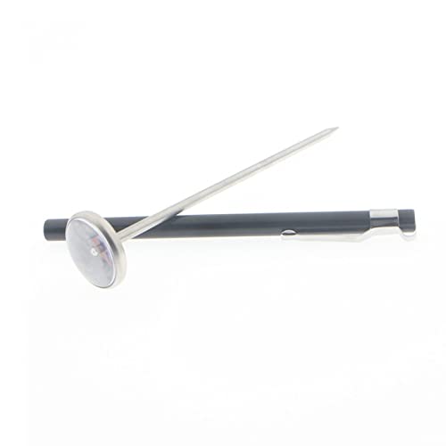 Upgraded Milk Thermometer -10～110℃ Metal Milk Frother Thermometer with Probe for Coffee & Liquid Frothing Durable Dial Thermo-Meter for Cooking Dial Thermo-Meter with Probe