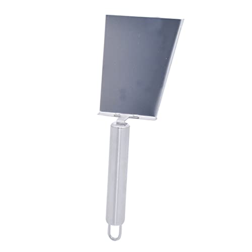 SUPVOX Cleaning Beehive Shovel Metal Spatula Griddle Spatula Griddle Scraper Beekeeping Hive Tool Metal Food Shovel Hive Cleaning Grill Steel Ash Honey Lift