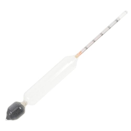 MAGICLULU Lactometer Hydrometer for Milk Sturdy Liquid Measure Tool Triple Scale Kitchen Supply for Home Brewing and Dairy Testing