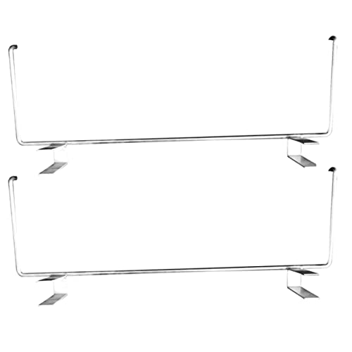 Yardwe 2pcs Bee Box Shelf Metal Stand Metal Clothing Rack Metal Storage Rack Storage Shelf for Bee Houses Beehive Storage Rack Nest Frame Stainless Steel Lift Silver Beehive Holder