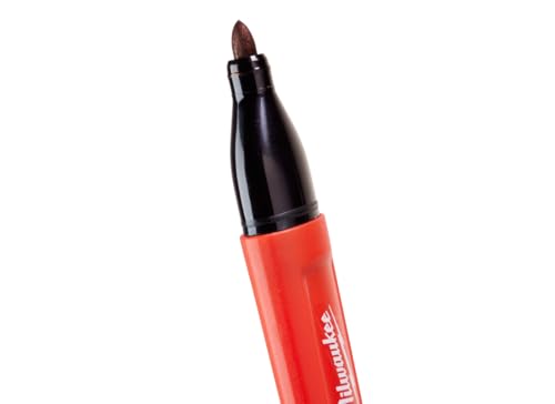 Milwaukee 48-22-3102 Inkzall Point Marker, Medium, Black, 2-Pack