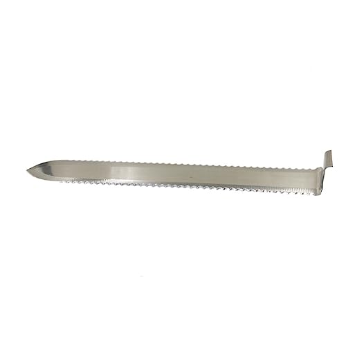 Stainless Steel Serrated Z Shaped Honey Uncapping Knife Beekeeper Tool for Efficient Wax Removal and Beehive Maintenance