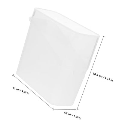 VICASKY Cheese Slice Storage Box with Airtight Lid, Refrigerator Food Container for Cheese and Tea Bag Organization, Mini Fridge Storage Case for Kitchen Use,