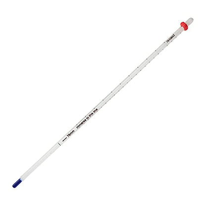 SP Scienceware H-B DURAC Plus Immersion Organic Liquid-In-Glass Cooking Thermometer - Precise Lab & Kitchen Thermometer for Liquids - 0 to 230F Range, Blue Spirit Liquid - size: Partial Immersion, style: 0 to 230 degree F Range, Blue Spirit Liquid