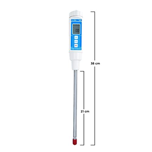 Digital Soil plant PH Tester/Soil moisture meter/Moisture meter for plants/Plant moisture meter outdoor - Microprocessor LSI Accuracy for Greenhouses & Environmental Research; Model: PMS-714