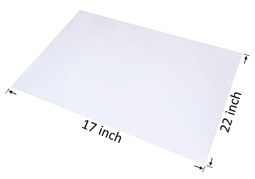 Wowfit 100 CT 17x22 Inch 1.1 Mil Clear Plastic Flat Open Poly Bags – Great for Food Storage, Clothing, Garments, Sweaters, Hoodies, and More - size: 17"x22"-100pcs